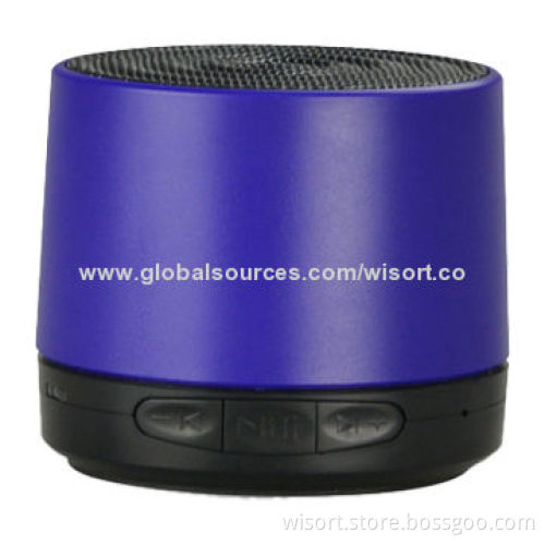 Portable Speaker for Mobile Phones, Built-in 550mAh Rechargeable Battery